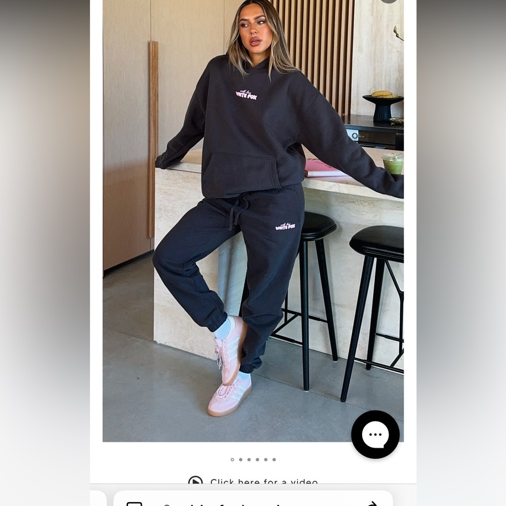 White Fox sweatpants for sale